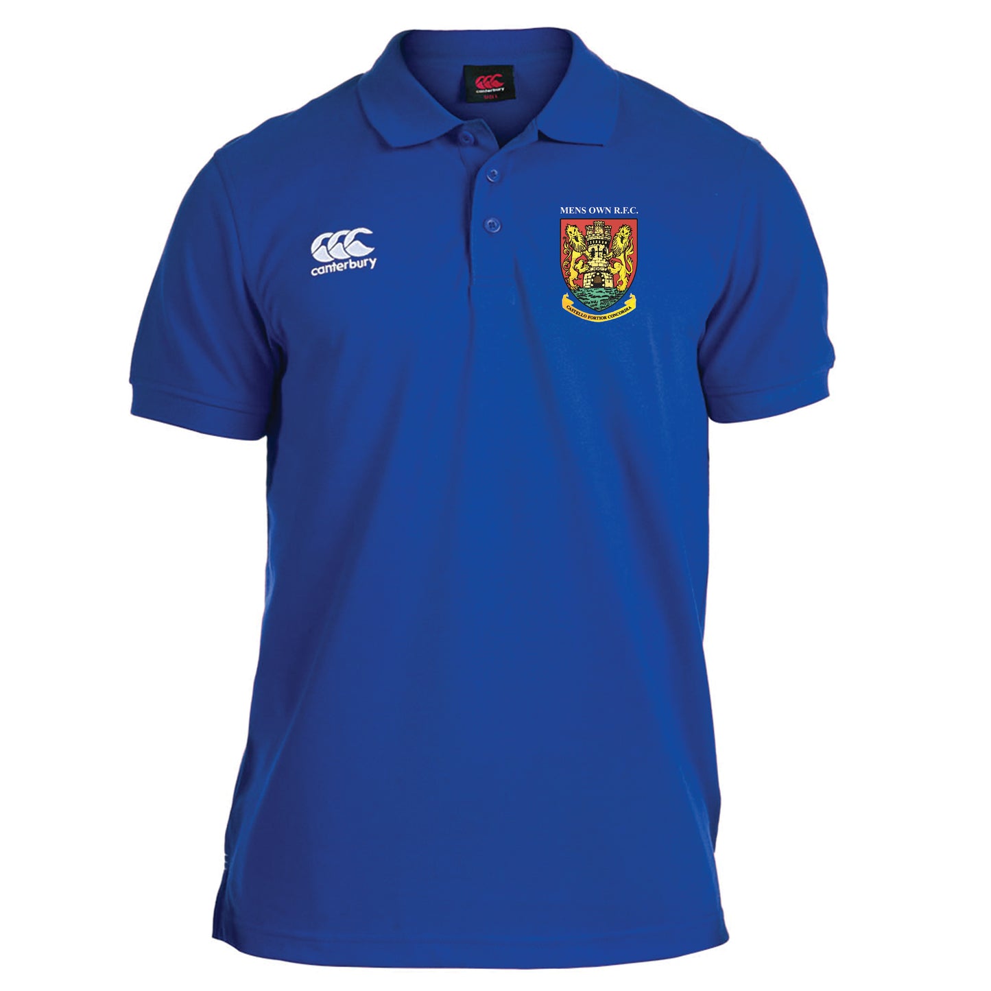 Northampton Mens Own Canterbury Waimak Piqué Polo Shirt (CN220)